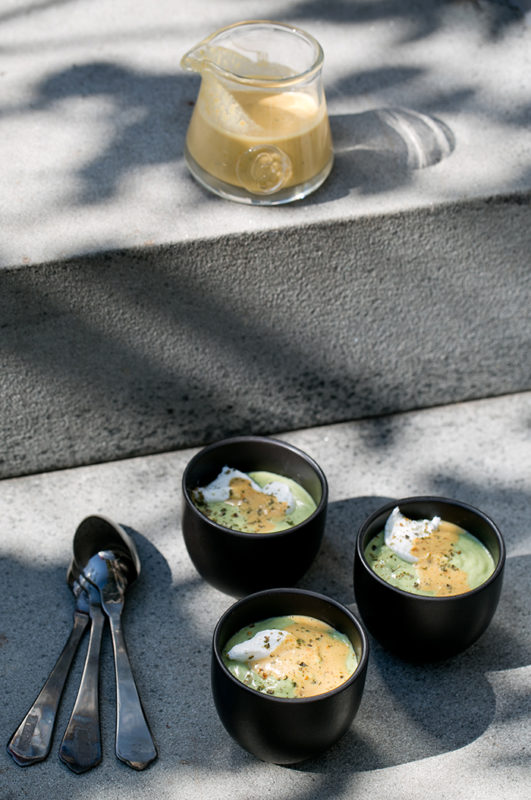 Chilled Avocado and Yogurt Soup