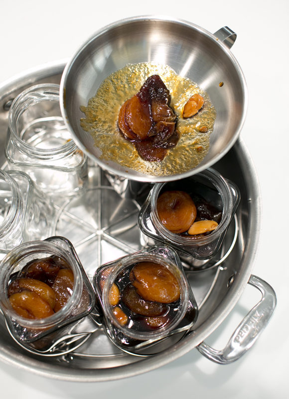 Dried Apricot Preserve with Almonds