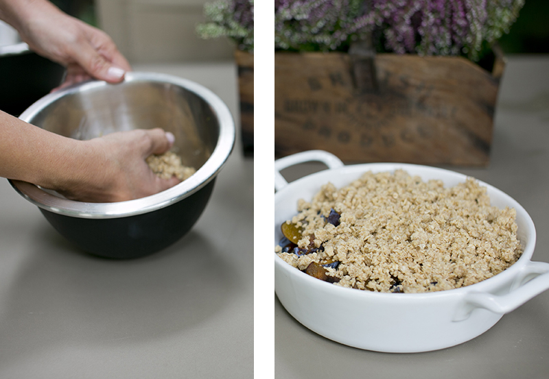 Plum Lime and ginger crumble2