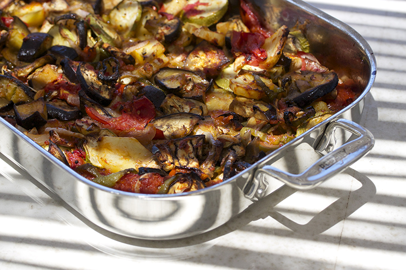 Briam - Greek Vegetable Bake