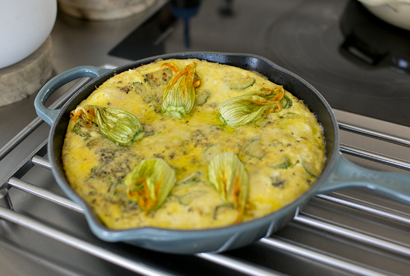 Courgette Frittata