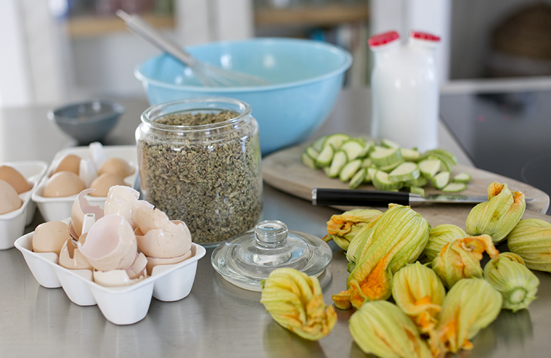 Courgette Frittata