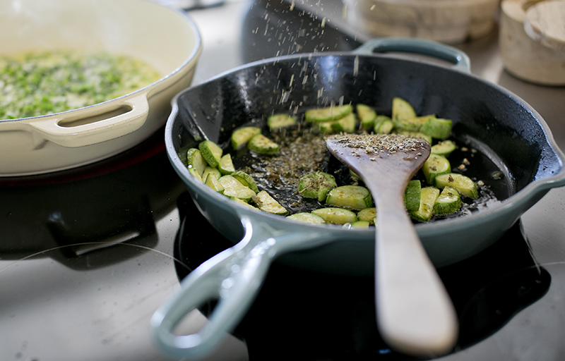 Courgette Frittata