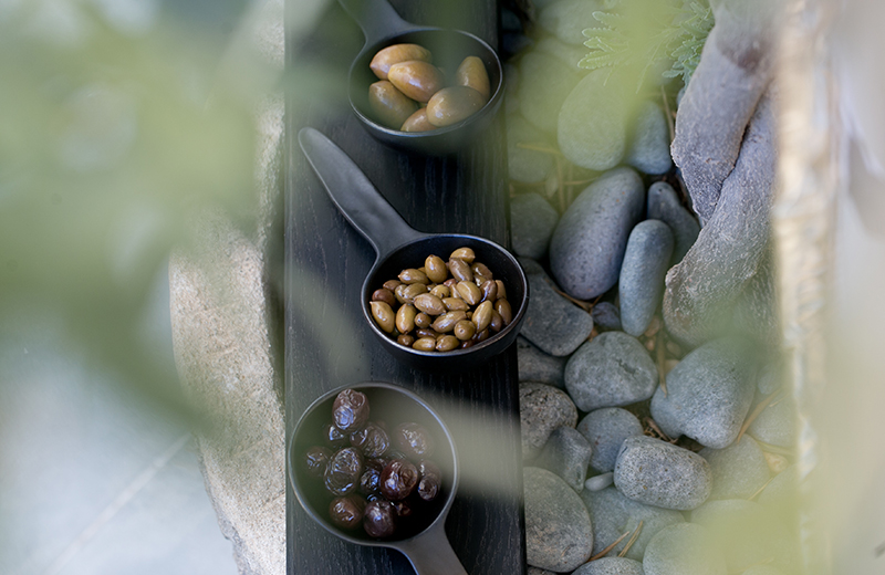 Olives and feta