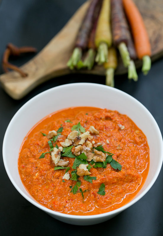 Roasted Red Pepper Spread with Walnuts