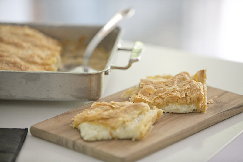 Puff Pastry Cheese Pie -Tiropitta