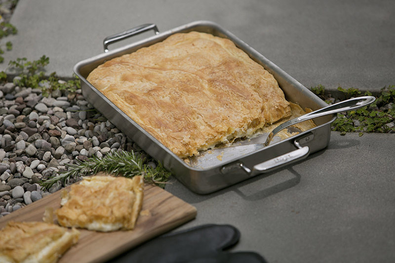 Puff Pastry Cheese Pie -Tiropitta