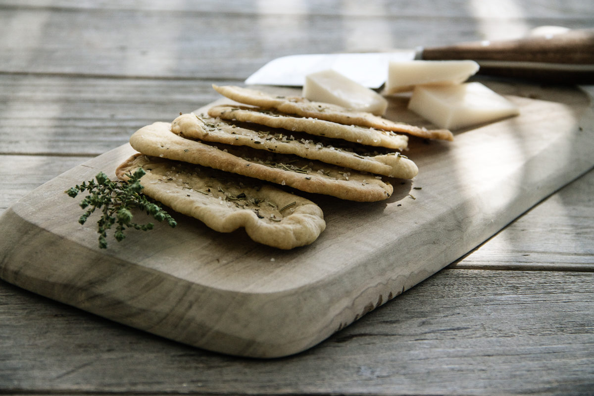 Sandra Choremi_Olive oil and herb crackers 