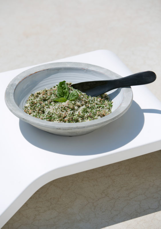 Sandra Choremi Tuna Rice Salad with Capers and Herbs