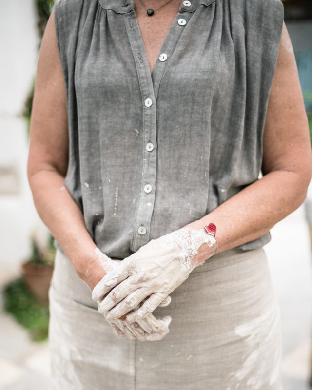 Sandra Choremi_Monique in the Studio