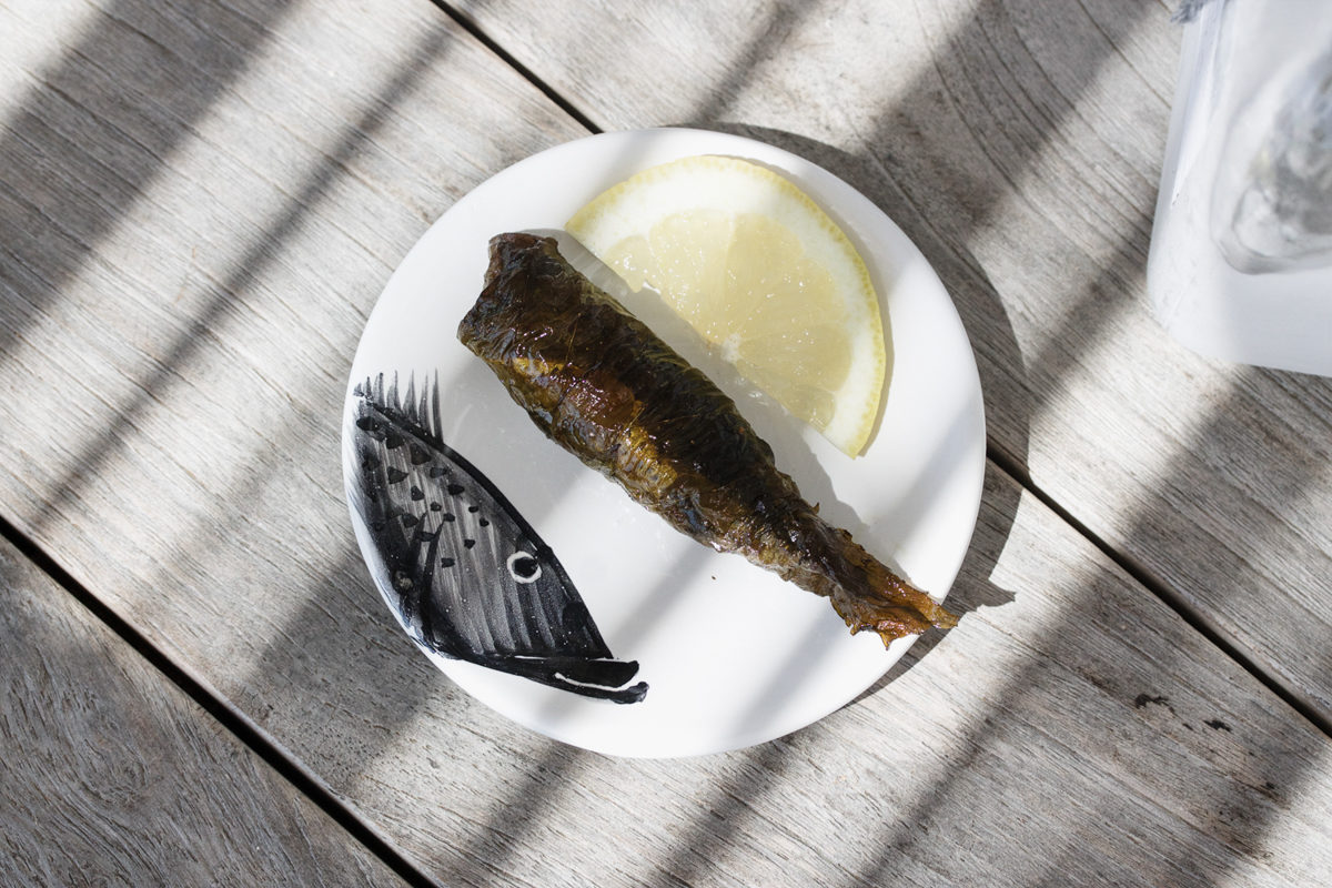 Sandra Choremi_Spicy Sardines Wrapped in Vine Leaves_