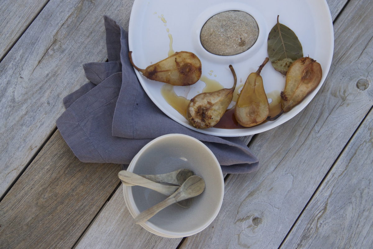 Baked Pears with Honey