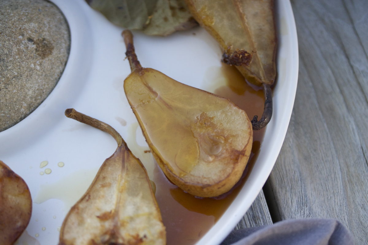 Baked Pears with Honey