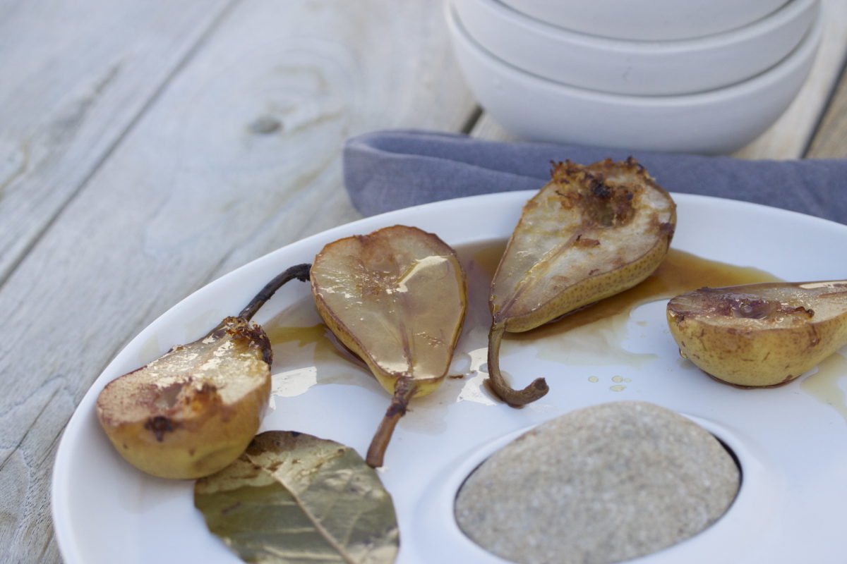 Baked Pears with Honey